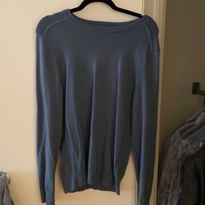 Theory blue knit sweater